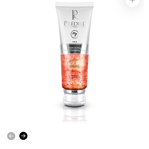 Prédiré Paris Triple Acting Facial Cleansing Scrub - Red